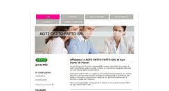 Desktop Screenshot of agt2dettofatto.com